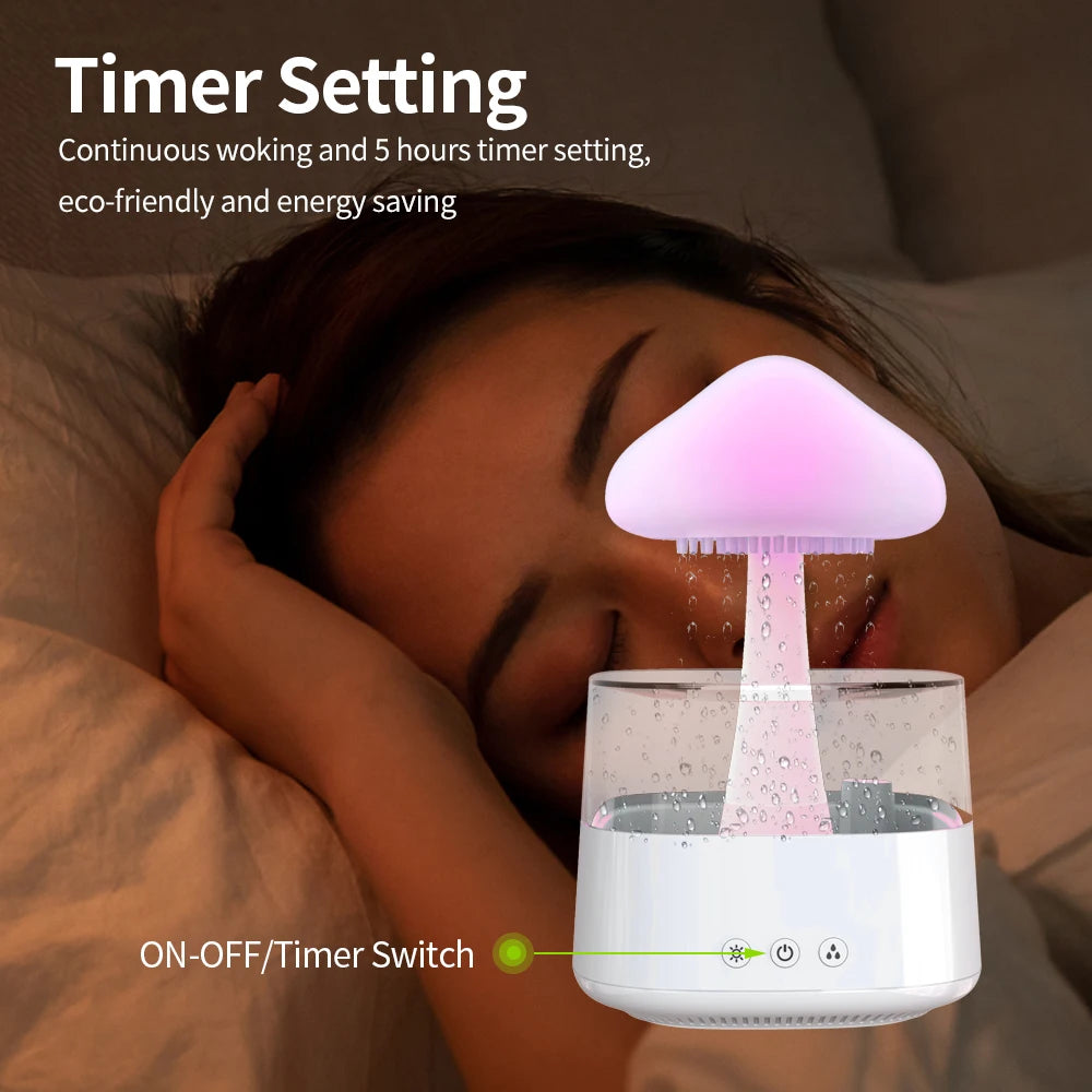 Vibe Home™ 2in1 Cloud Rain Humidifier