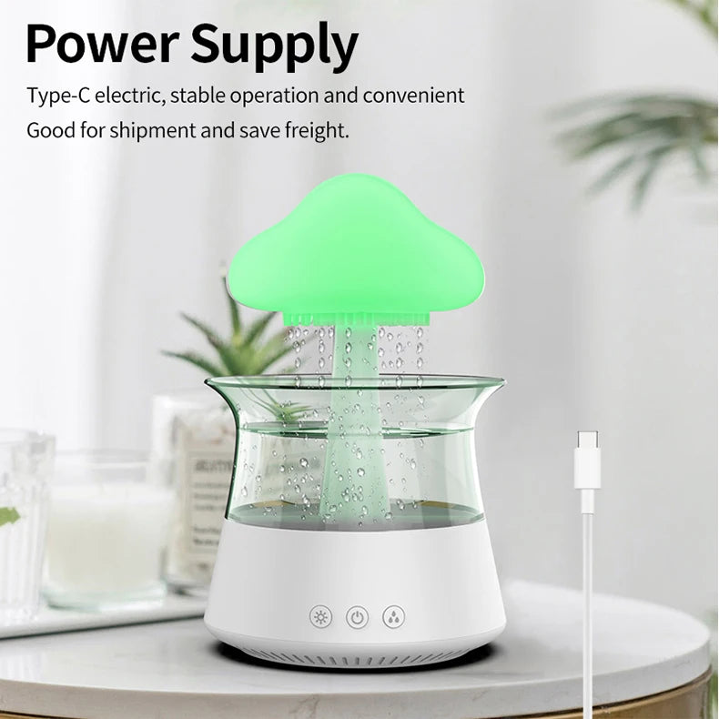 Vibe Home™ 2in1 Cloud Rain Humidifier