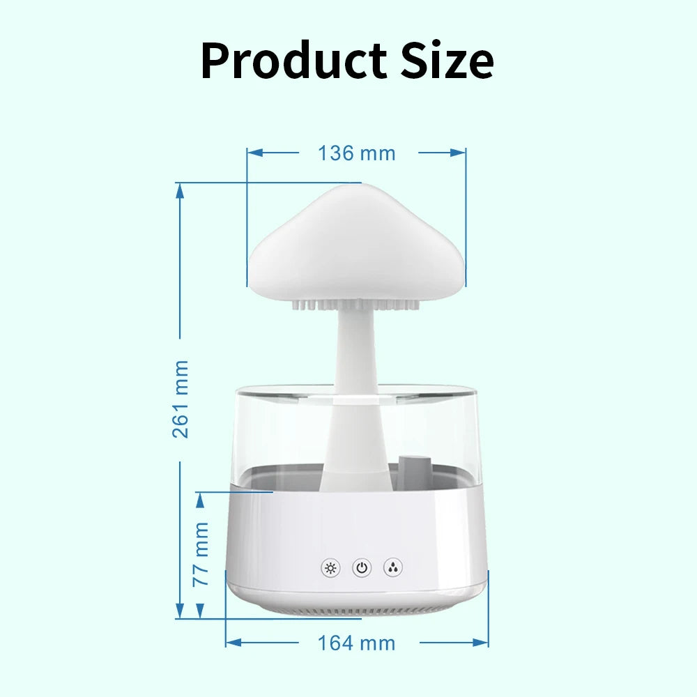 Vibe Home™ 2in1 Cloud Rain Humidifier