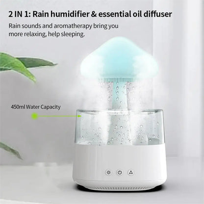 Vibe Home™ 2in1 Cloud Rain Humidifier